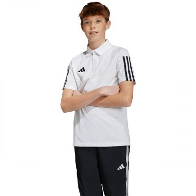 3. adidas Tiro 23 Competition Cotton Kids T-Shirt White IC4576