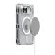 4. Spigen Ultra Hybrid Pro MagSafe Case for iPhone Duo - Clear and White
