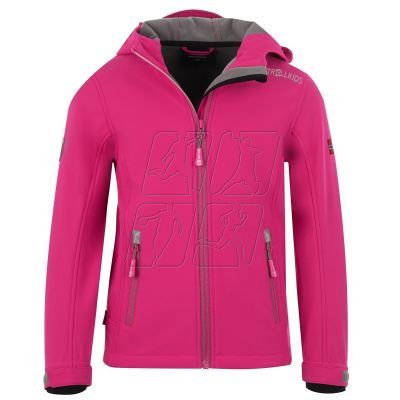 Trollkids Girls Trollfjord Jacket Jr 175-202 softshell jacket