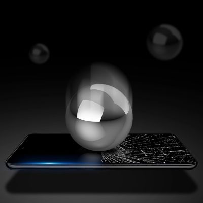 4. Dux Ducis Curved Glass Tempered glass for Honor 60 Pro with a black frame