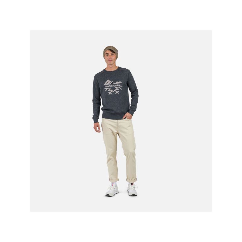 12. Rossignol Alpine Half Zip Sweater Gray