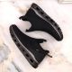 25. Rieker W RKR616 comfortable slip-on ankle boots, black