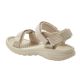 3. Lee Cooper women's shoes velcro sandals for summer on the beach, light beige cream