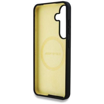 7. AMG Oversize Rhombs MagSafe Case for Samsung Galaxy S25 - Black