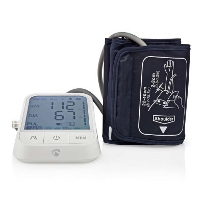 2. Nedis BTHBP10WT Blood Pressure Monitor Forearm Automatic 1 user