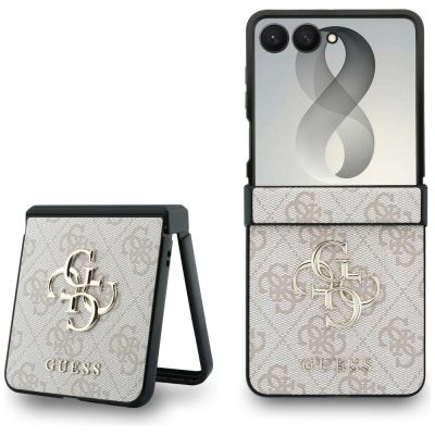 Guess Big 4G Logo Case for Samsung Galaxy Z Flip 8 - Pink