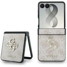 Guess Big 4G Logo Case for Samsung Galaxy Z Flip 8 - Pink
