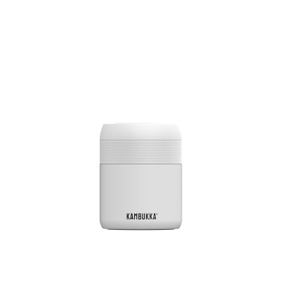 Kambukka Bora Lunch Thermos 600ml, Chalk White