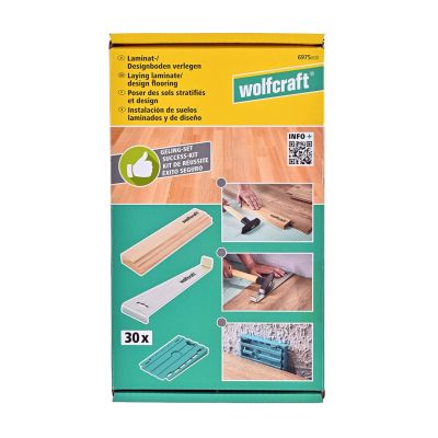 10. Wolfcraft laminate flooring and design kit