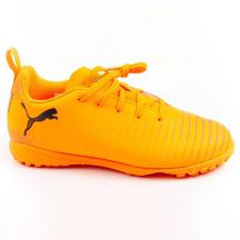 Puma Future 8 Play TT children's turf sports shoes, orange