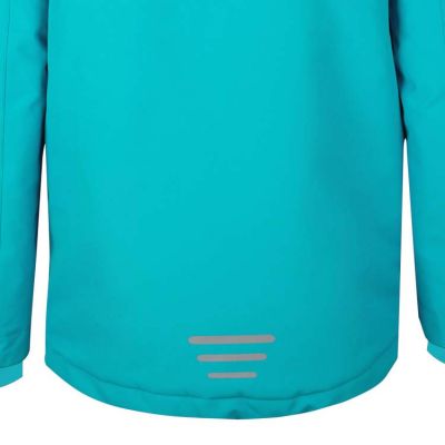 6. Trollkids Kids Holmenkollen Snow Jacket Pro with Hood, Turquoise (913-125)