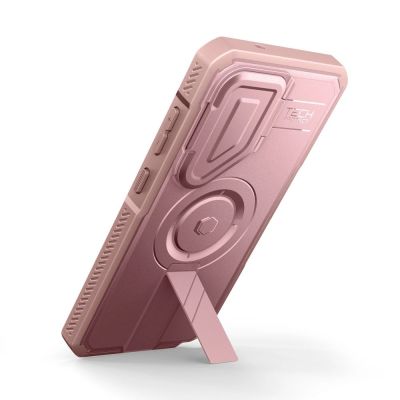 2. Tech-Protect Kevlar MagSafe 2-Set Case for Samsung Galaxy S26 Ultra - Pink