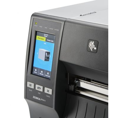 4. ZT411 / Thermal Transfer / 203 dpi / USB / USB Host / RS232 / Ethernet / Bluetooth 4.1 / MFi Label Printer