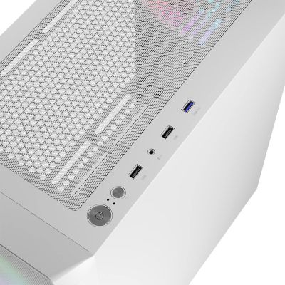 12. LOGIC CASE PORTOS ARGB MIDI USB 3.0 WHITE