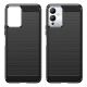 8. Carbon Case case for Infinix Note 12i flexible silicone carbon cover black