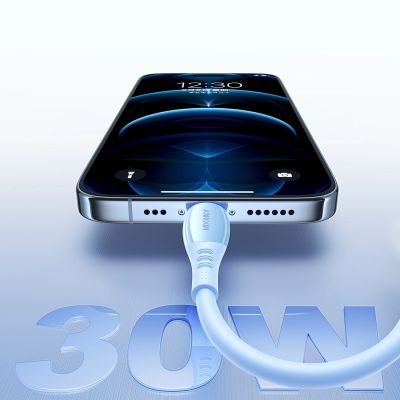 7. Joyroom S-A59 Vibrant Series 30W USB-C - Lightning cable 1.2m - blue