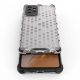 9. Honeycomb Case armor cover with TPU Bumper for Samsung Galaxy A72 4G transparent