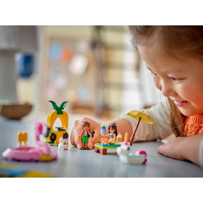 7. LEGO Friends 42658 Unicorn and Flamingo Pool Party