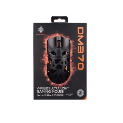 7. Deltaco Gaming DM370 mouse Ambidextrous RF Wireless + Bluetooth + USB Type-A Optical 12000 DPI