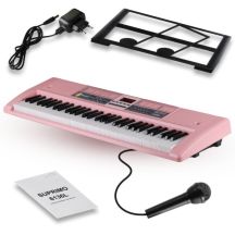 SUPRIMO 6136L PK keyboard organ with microphone for