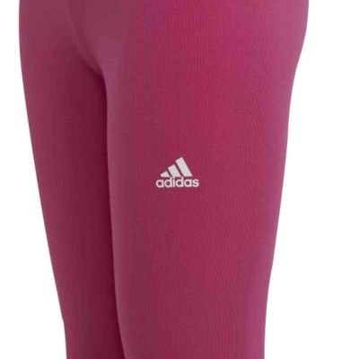 9. Adidas Essentials Linear Logo Cotton Tights Jr IC3581 leggings