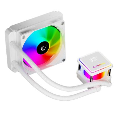4. RAMPAGE INFINITE V120 WHITE Liquid Cooling