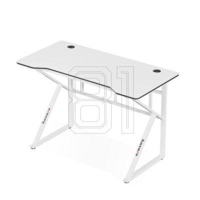4. Huzaro Hero 1.6 White Gaming Desk