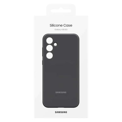 5. Samsung Silicone Case EF-PA356TBEGWW for Samsung Galaxy A35 - black
