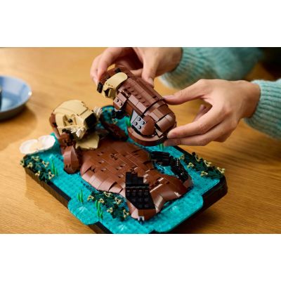 9. LEGO Ideas 21366 - Swimming Otters
