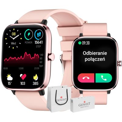 16. Giewont Pink Smartwatch GW230-1