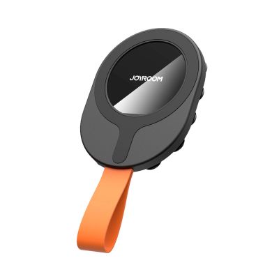 2. Joyroom JR-ZS393-S magnetic holder with suction cups for 4.7-7" phone - black and orange