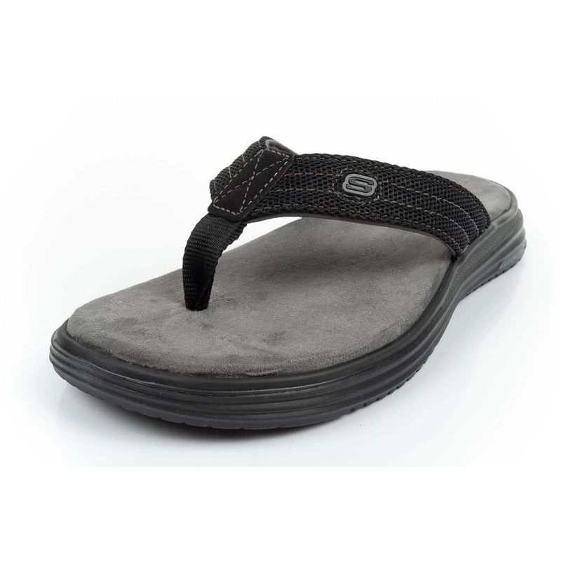 24. Skechers Proven Flip-Flops M 204577 BLK