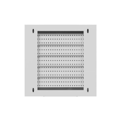6. LANBERG TPR 10" installation cabinet with mesh panel 340X340X140, grey (assembled)