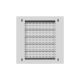 6. LANBERG TPR 10" installation cabinet with mesh panel 340X340X140, grey (assembled)