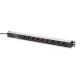 5. Digitus DN-95438 PDU 9-way power outlet 1U Black, Silver