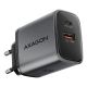 Axagon ACU-PQ67 charger for mobile devices Universal Black, Gray Alternating current Fast charging Internal