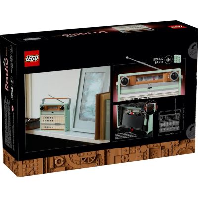 2. LEGO Icons 10334 - Retro Radio