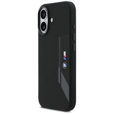 2. BMW M Silicon Vertical Logo MagSafe Case for iPhone 17 - Black