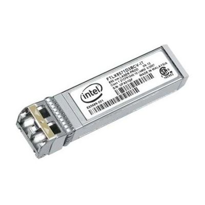 2. Intel E10GSFPSR network transceiver module, fibre optic, 10000 Mbit/s, SFP+, 850 nm