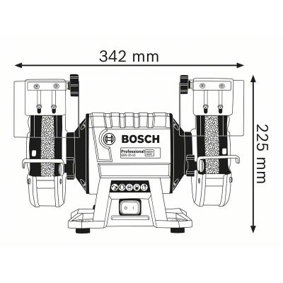 2. Bench grinder FI 150/20 mm350W GBG 35-15 BOSCH