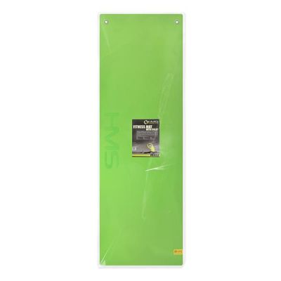 4. HMS Premium MFK03 Green-Black Club Fitness Mat with Holes