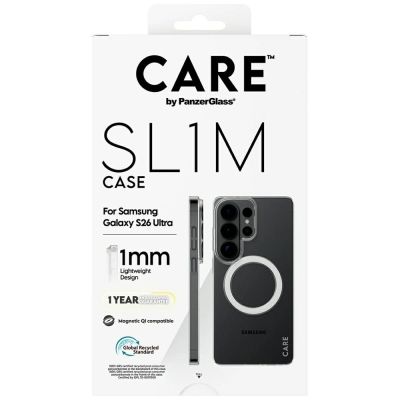 6. CARE by PanzerGlass SL1M Case for Samsung Galaxy S26 Ultra - Transparent