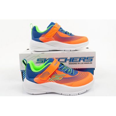 9. Skechers Microspec Advance Kids' Sneakers with Velcro