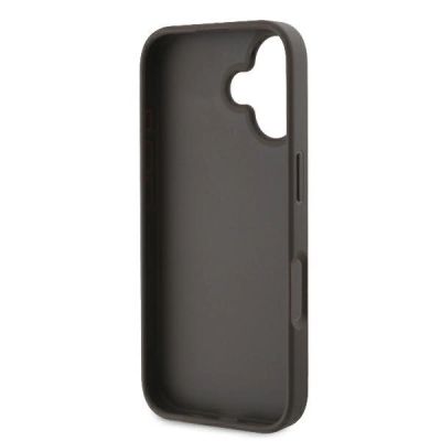 7. Guess 4G Big Logo Case for iPhone 16 - Brown