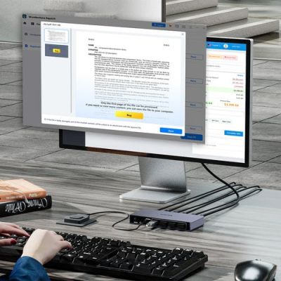 8. Unitek KVM Switch 8K@60Hz USB 3.0 5Gbps DP