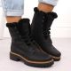19. Rieker W 72625-00 RKR714 Fur Boots