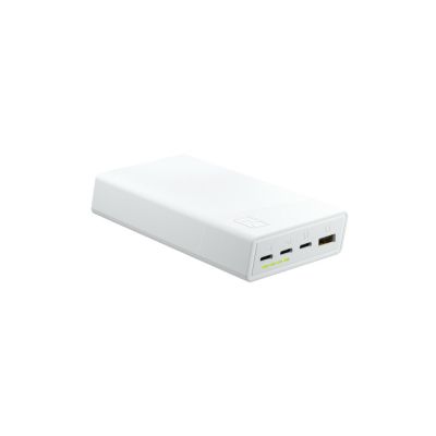 2. GREEN CELL POWERBANK POWERPLAY 20S WHITE 20000MAH 22.5W 3X USB-C PD 1X USB-A