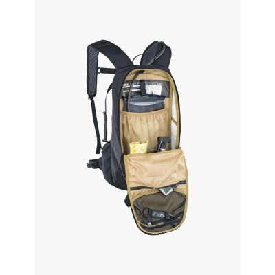 3. EVOC E-Ride 12 black cycling backpack