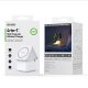 4. Duzzona W20 15W 4in1 inductive charger for iPhone / AirPods / Apple Watch with night lamp - white