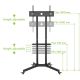 6. TECHLY MOBILE TV STAND LED/LCD 30-65 INCHES 60KG 1